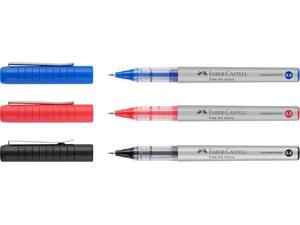 Στυλό RollerBall Faber Castell Free Ink micro 0.5mm σε διάφορα χρώματα